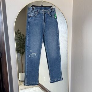 GAP Women's Classic Blue Straight Leg Jeans